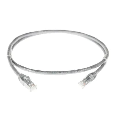 5m CAT6 Ethernet Cable – Grey | High-Speed RJ45 Patch Lead, 24AWG, PVC Jacket, Snag-Free, 4Cabling