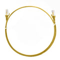 4Cabling 3m CAT6 Ultra Thin LSZH Ethernet Cable – Yellow | High-Density 10G Network Patch Lead (SKU: 004.004.6006)