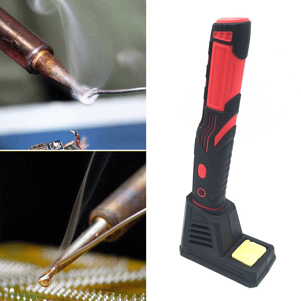 Cordless Soldering Iron Kit Rechargeable Portable Cordless USB Soldering Iron