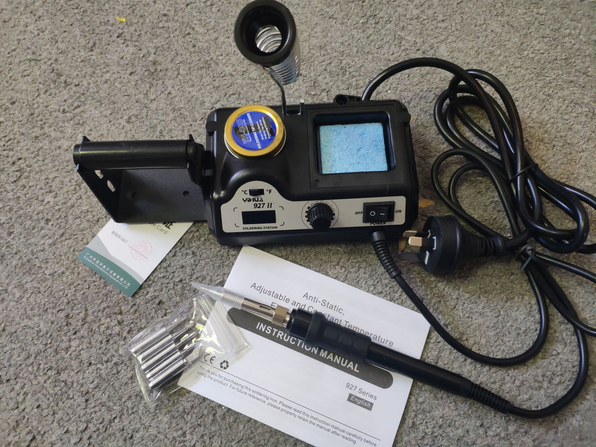 Electric Soldering Iron Station Kit