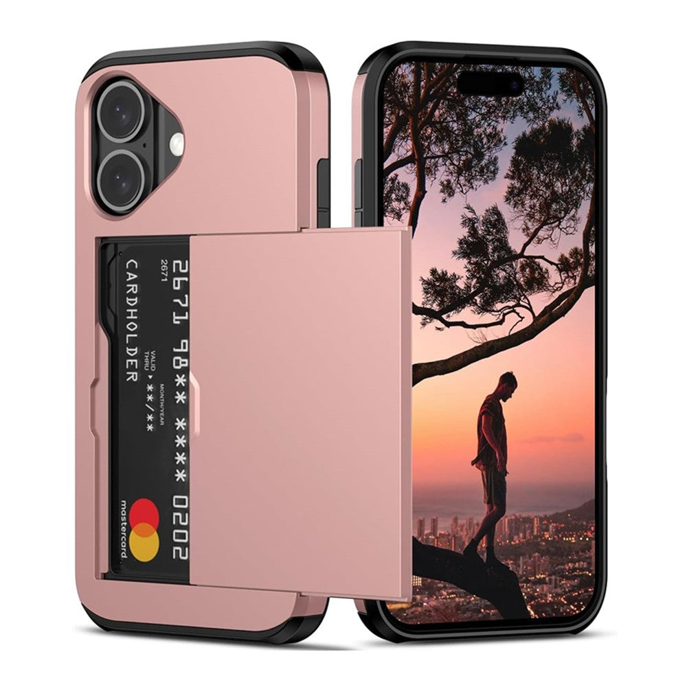 Card Slots Back Holder Case for iPhone 17