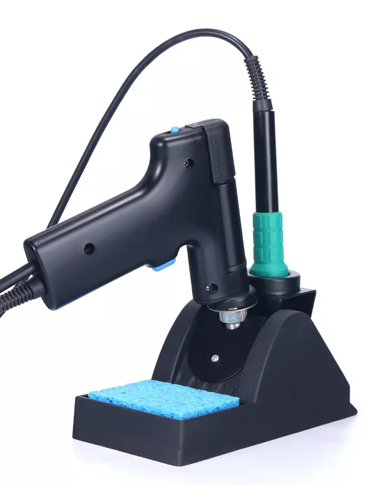 2in1 Soldering Station Solder Iron Rework Hot Air Gun Digital SMD Desoldering
