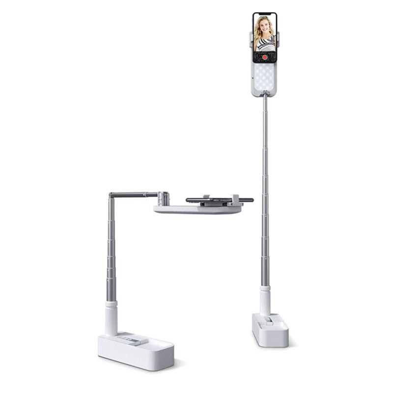Extendable Selfie Stand 360° Rotation with Phone Holder Rechargeable Wireless