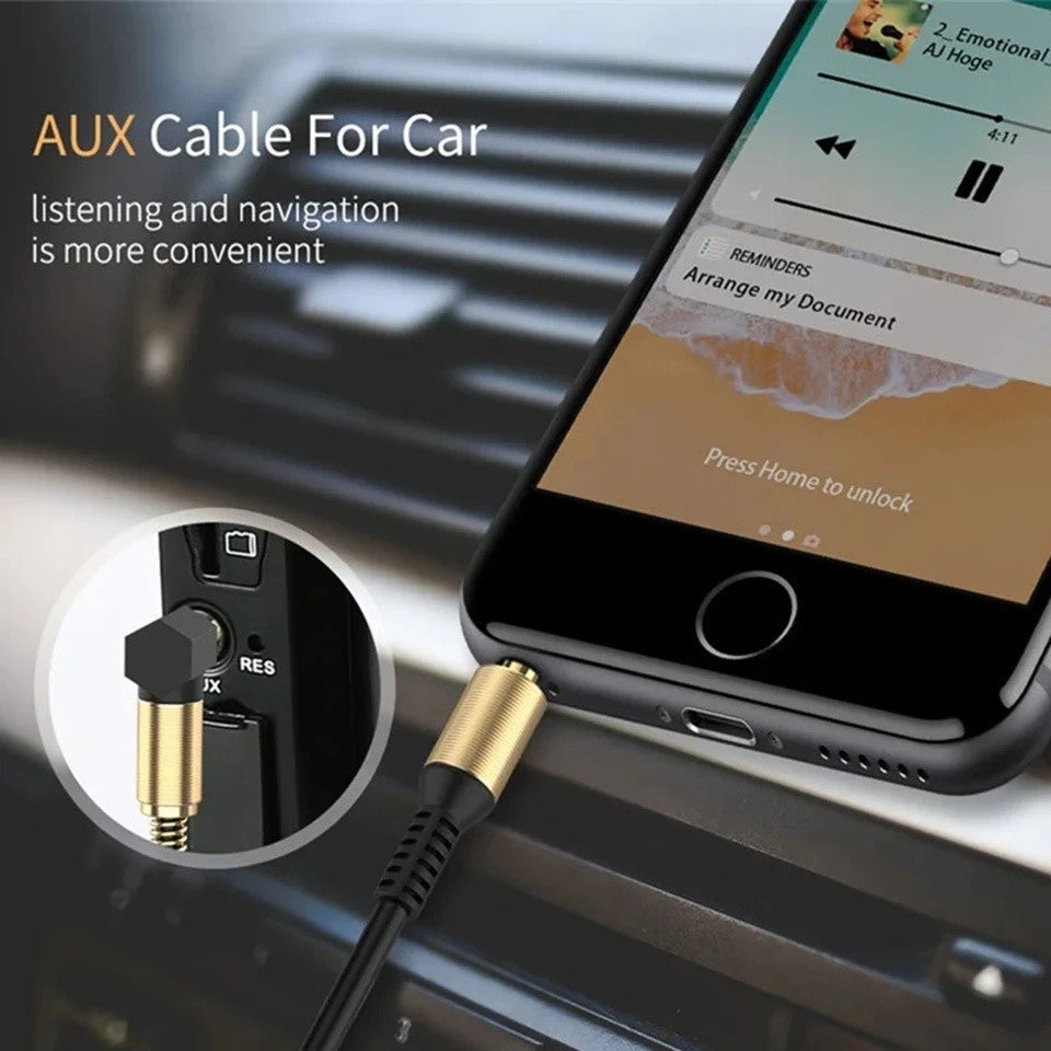 AUX Audio Cable (3.5mm to 3.5mm)
