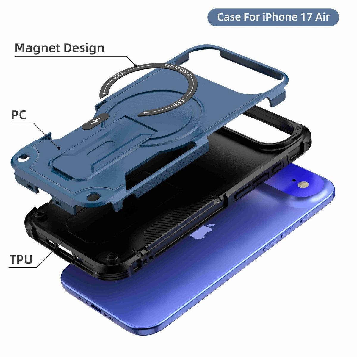 Magnetic Case For iPhone 17 Air