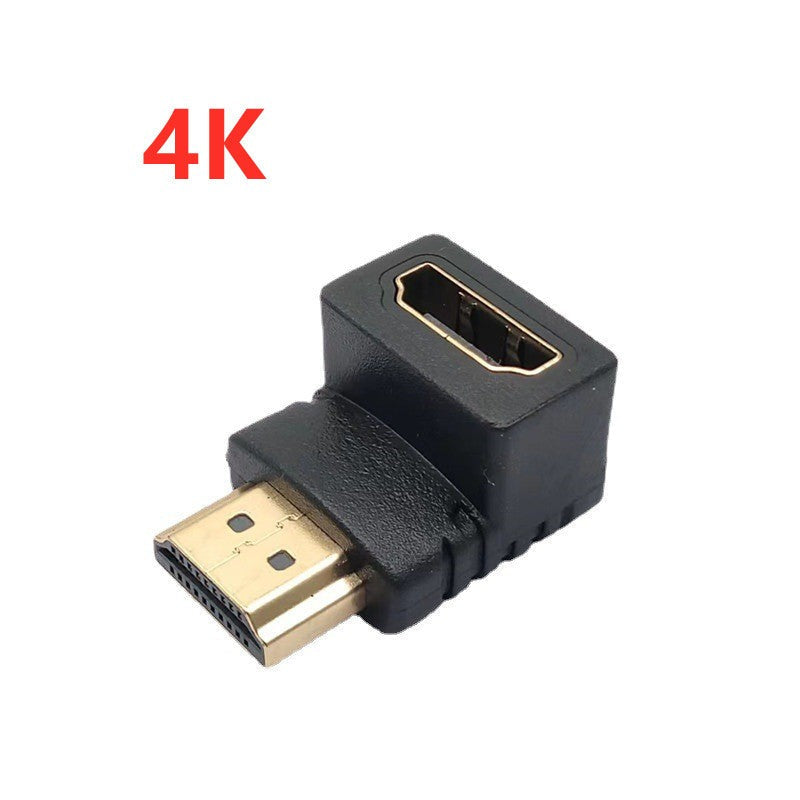 HDMI Male to HDMI Female 90 Degree Right Angle Adapter