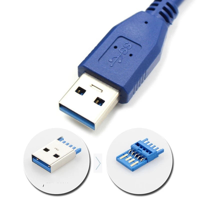 USB 3.0 Extension Cable Male to Female 1.5M