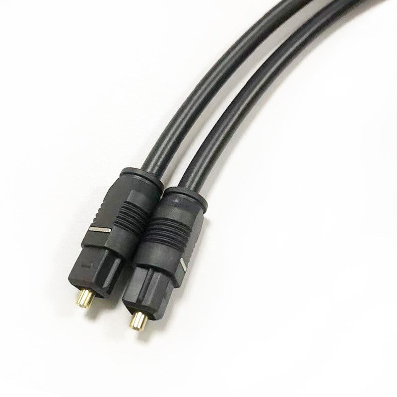 3M Ultra Premium Optical Fibre Digital Audio Cable Lead Cord Toslink Black SPDIF