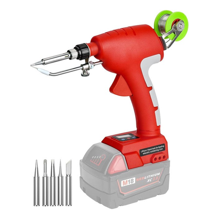 Soldering Iron Gun for Milwaukee 18V Battery Cordless Soldering Iron (No Battery)
