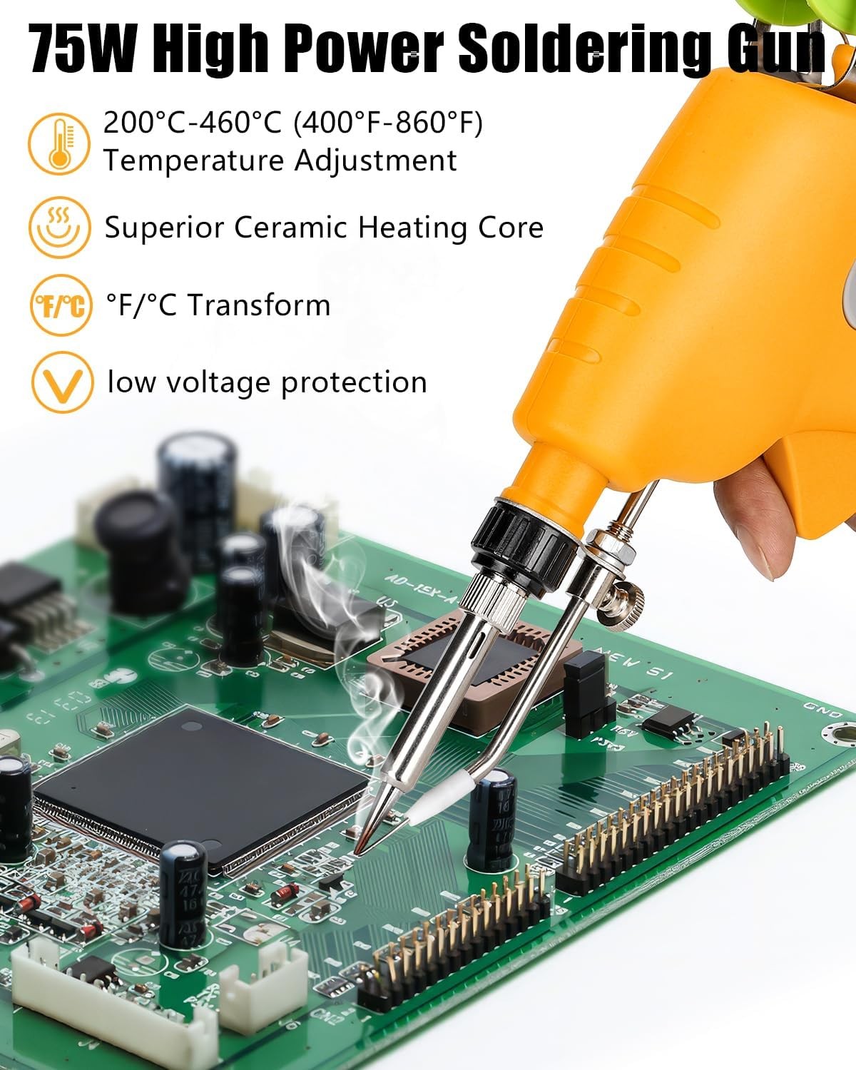 Soldering Iron Gun for Dewalt 18V Battery Cordless Soldering Iron (No Battery)
