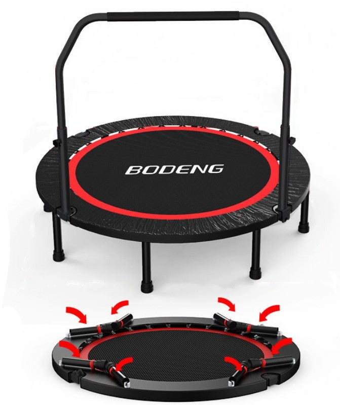 48'' Foldable Trampoline Fitness Rebounder