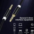 AUX Male to Male Cable Audio 3.5mm Headphone Stereo Extension Cord 1.5M