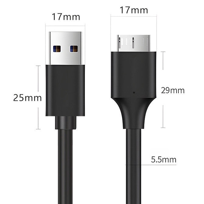 0.5M USB 3.0 To Micro Hard Disk Drive Cable