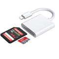 iPhone iPad Lightning to SD Card Reader Camera Adapter Phone Macbook