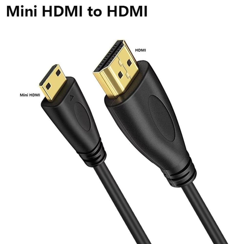 5M Mini HDMI to HDMI Audio Video Cable 4K