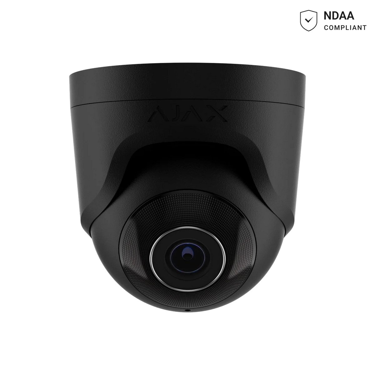 AJAX#64923 Ajax 5MP 2.8mm Turret IP Security Camera – White / Black