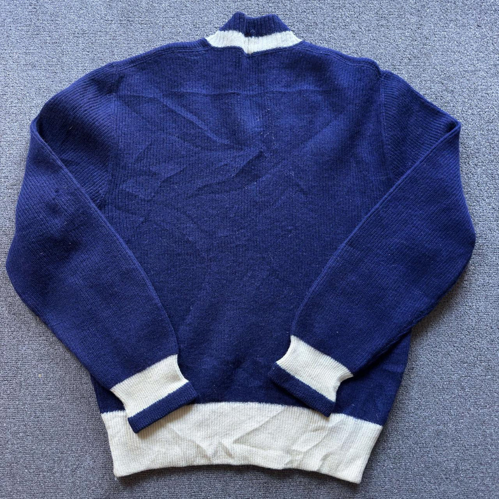 True Vintage 80s Dale of Norway Navy and White Sweater Medium