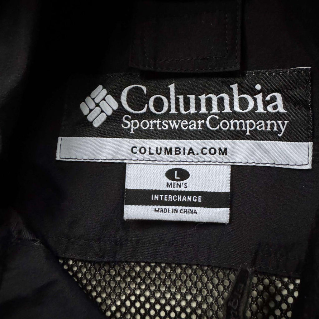 2000s Columbia Black waterproof goretex shell Jacket