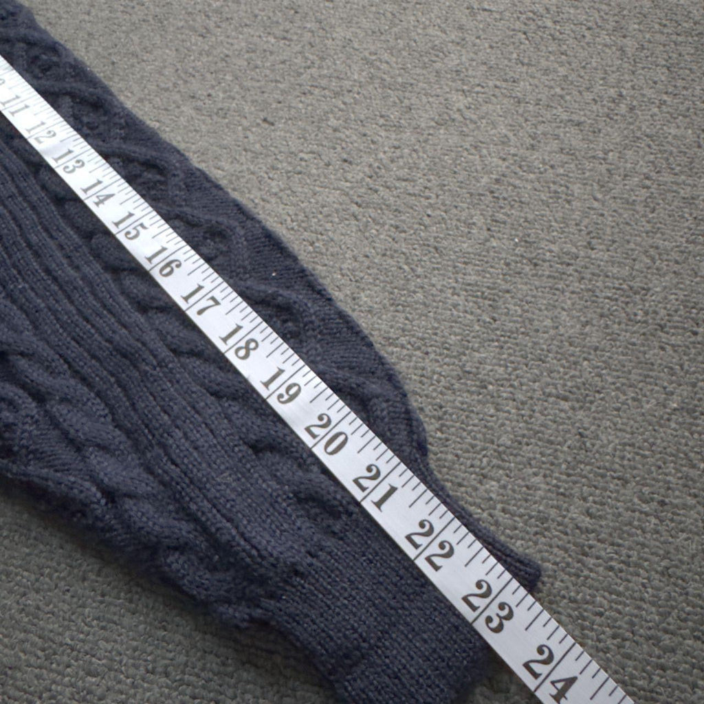 Vintage 90s Close Ranks Navy Wool Cardigan Size L