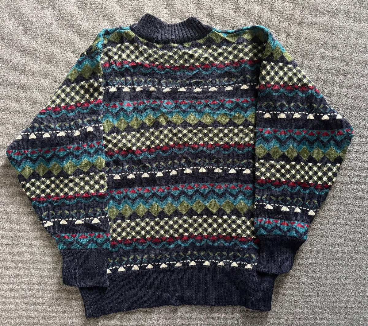 90s St Johns Bay Multicoloured Sweater Sweater