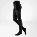 VenoTrain Micro Compression Stockings, Pantyhose, Class 1, Closed Toe, Black