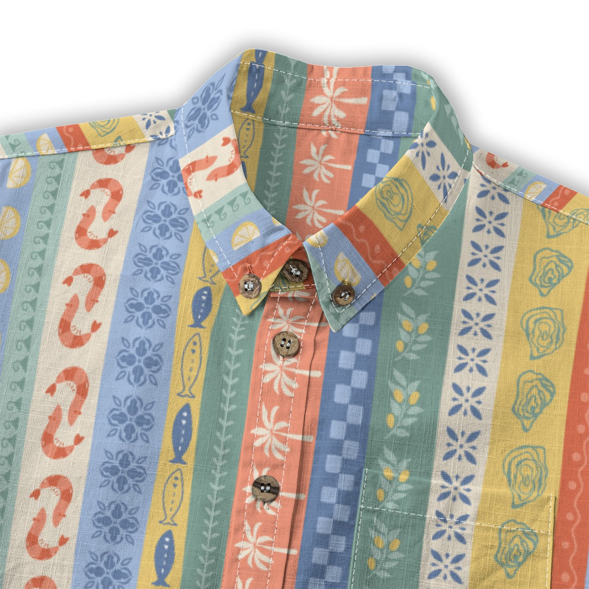 Lemon, Prawn and Oyster Shirt
