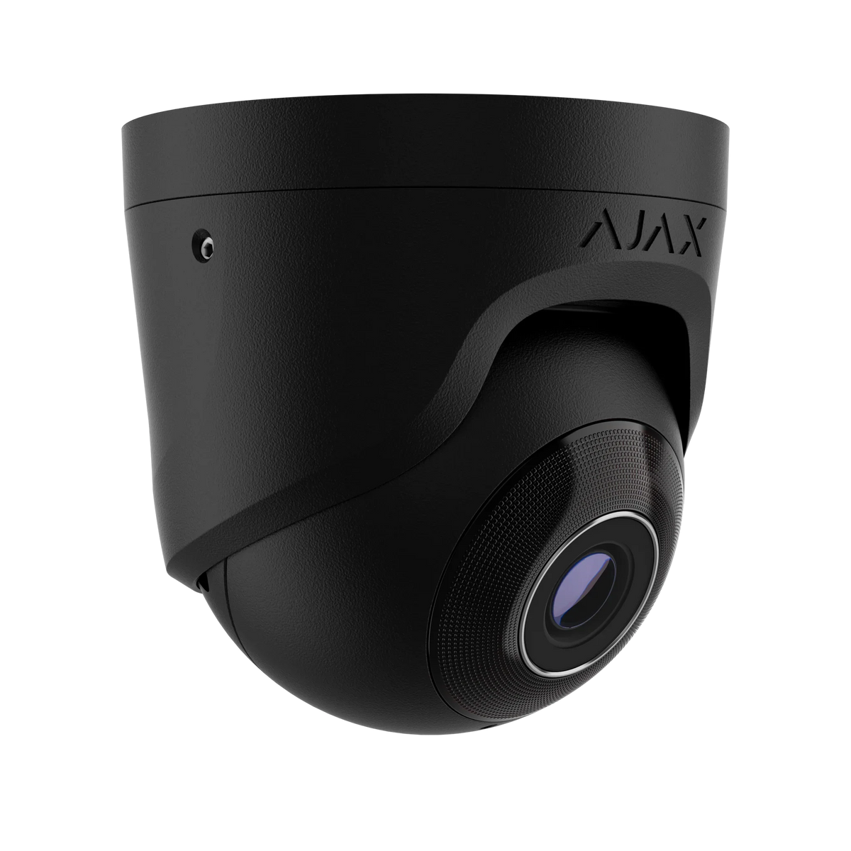AJAX#64925 Ajax 5MP 4mm Turret IP Security Camera – White / Black