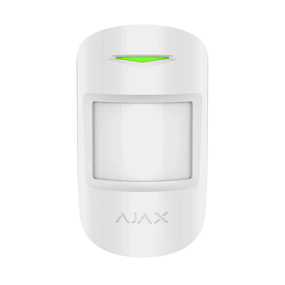 AJAX#30655 Ajax MotionProtect Jeweller Wireless PIR Motion Detector – White / Black | Indoor Motion Sensor