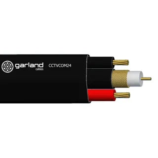 Garland 4 Core 14/0.20mm Shielded Security Cable – 100m Roll | MC144S | Screened, RS-422 Compliant, PVC Insulated, ELV Rated
