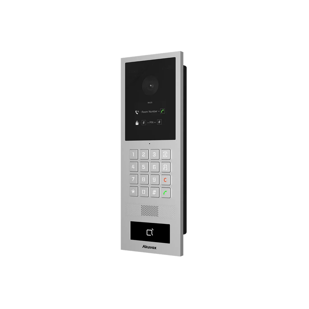 Akuvox S532 IP Video Door Phone with Induction Loop – 2.8″ LCD, Keypad Access, Hearing Aid Compatible, 2MP Wide-Angle Camera, IP66/IK08, PoE+, Surface & Flush Moun