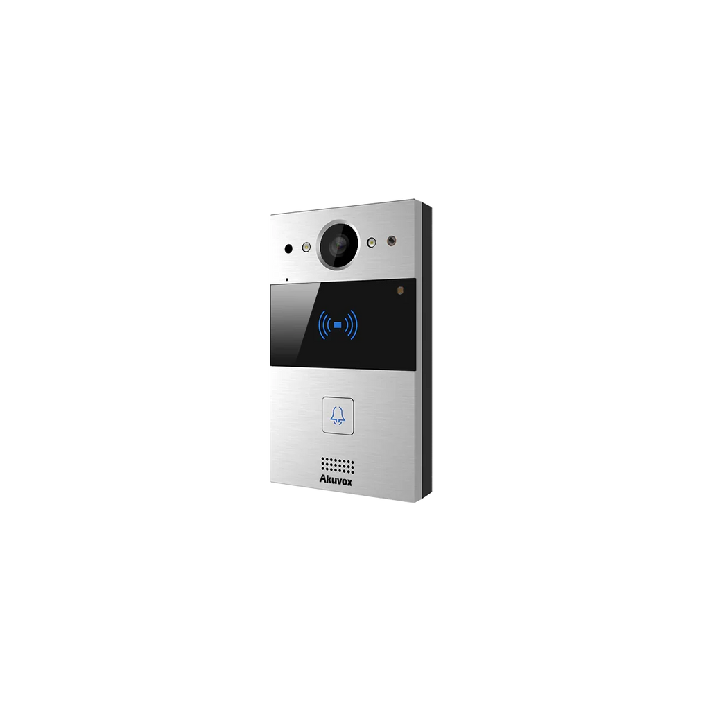 Akuvox R20A Compact IP Video Door Phone – Single Button, 2MP Camera, SIP/ONVIF, PoE, Vandal-Resistant, Surface & Flush Mount SKU:R20A-SEC
