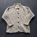 Vintage Aran Crafts Wool Cardigan - M