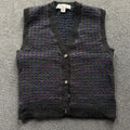 Vintage 90s Tricots St Raphael Wool Sweater Vest - S