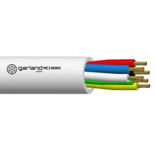 Garland 7 Core 14/0.20mm Shielded Security Cable – 250m Roll | MC147S | 21AWG, Screened, Grey PVC Sheath, ELV Rated