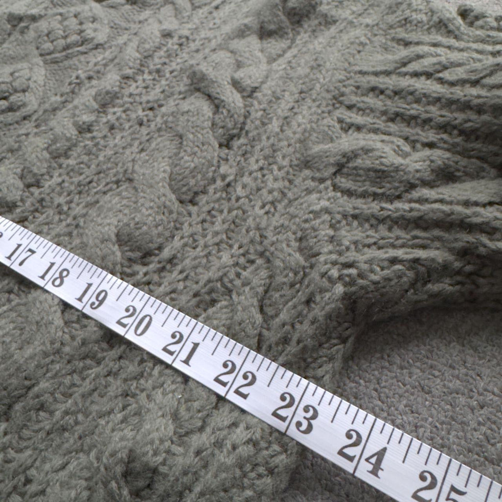 Vintage 90s Olive Green Wool Sweater Size M