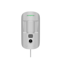 AJAX#44403 Ajax Superior MotionCam Fibra Wired PIR Motion Detector with Photo Verification – White / Black