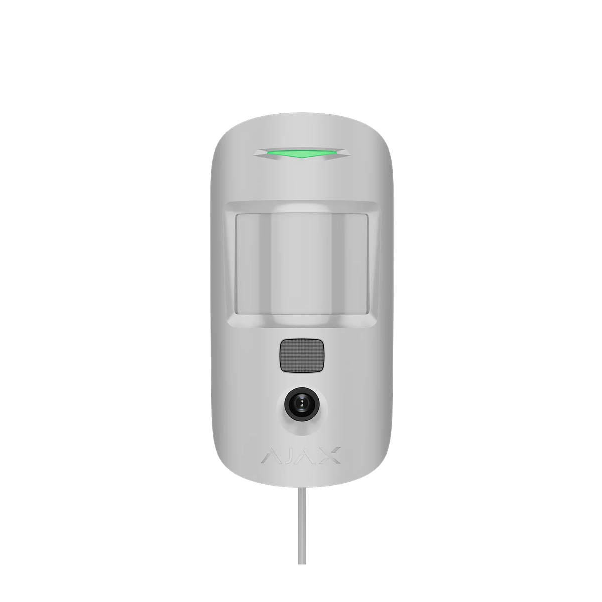 AJAX#44403 Ajax Superior MotionCam Fibra Wired PIR Motion Detector with Photo Verification – White / Black
