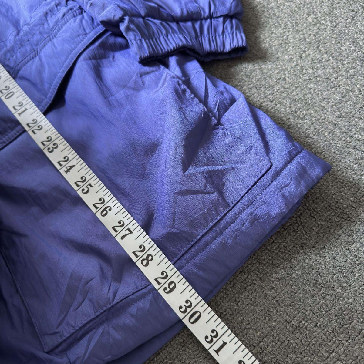 Vintage Ellesse Violet Ski Jacket M - Retro Windbreaker