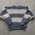 Vintage Angels Flight Geometric Knit Sweater Large