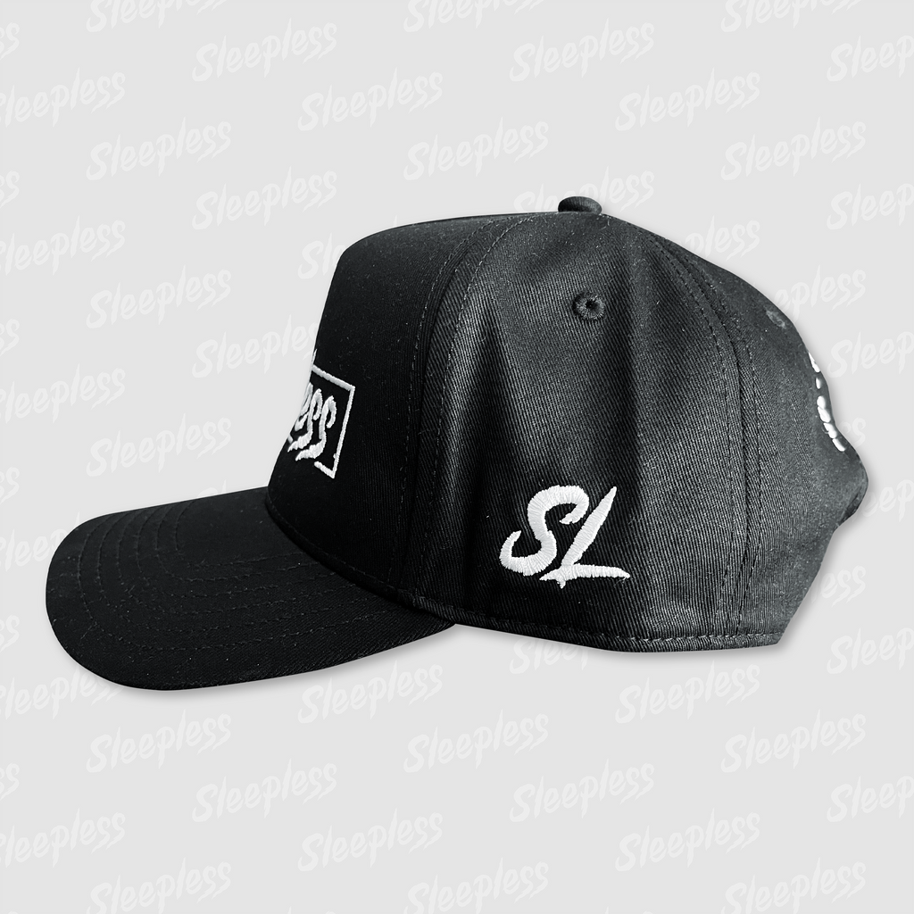 Sleepless Baseball Cap Black