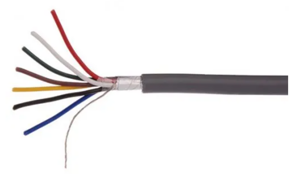 Shielded 7 Core 14/0.20 Data Cable 250m Roll – Grey PVC Sheath | CBLEAS140207C-250GRY