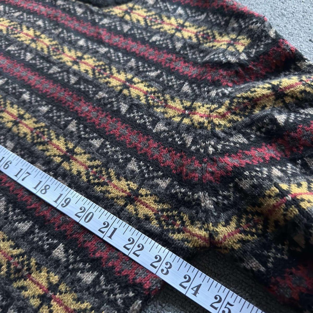 Vintage Nautica Fair Isle Wool Blend Sweater XL
