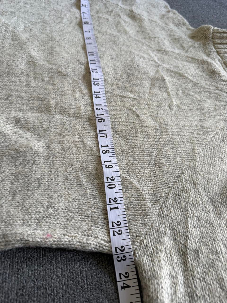 Aratex Cream Zip up woolen cardigan
