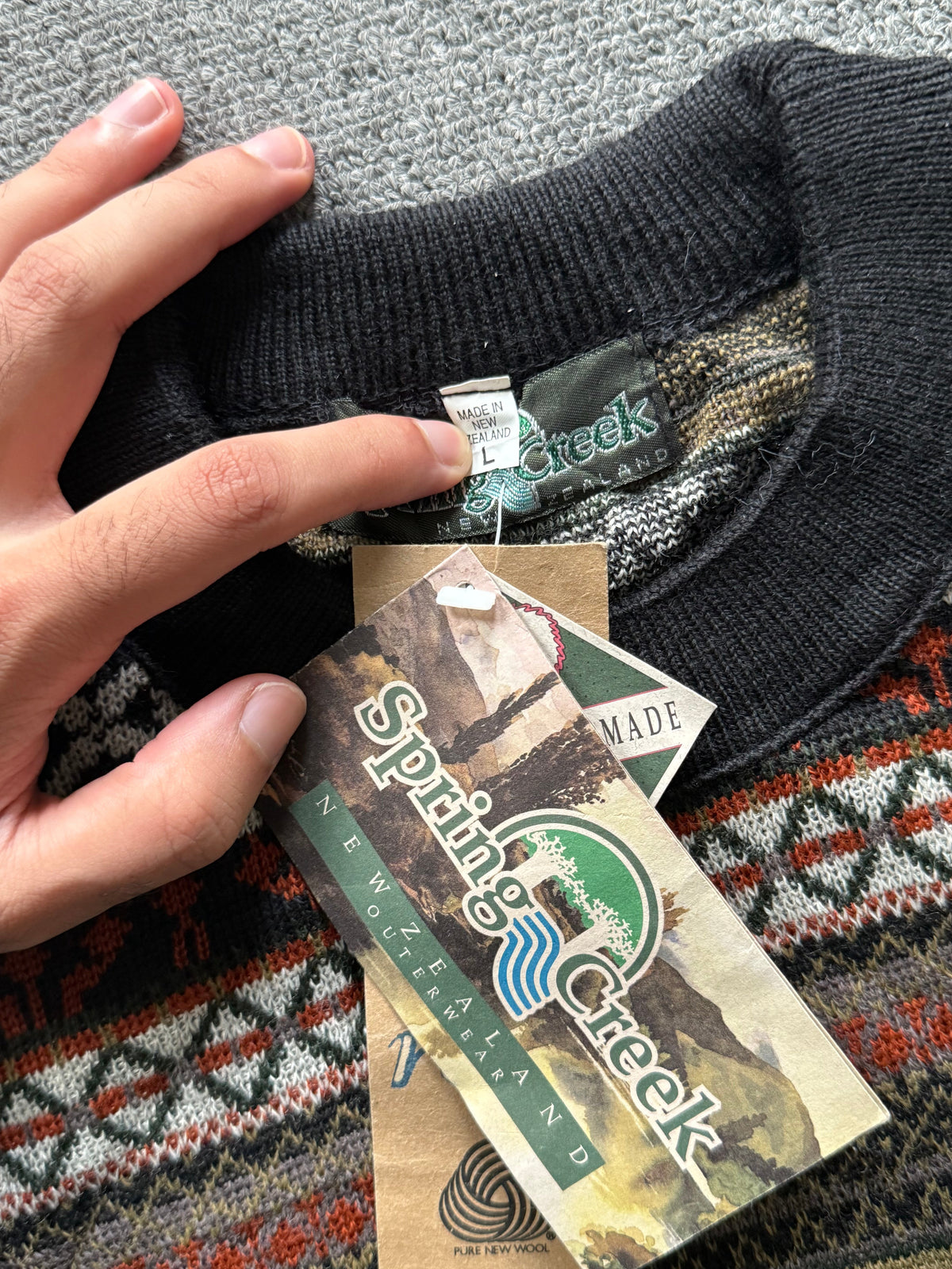Spring Creek New Zealand Multicoloured Sweater