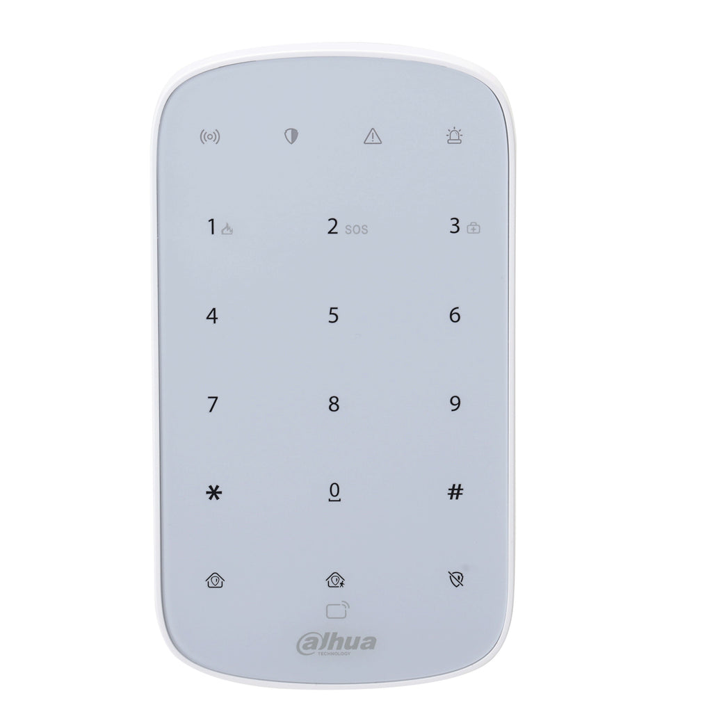 Dahua DHI‑ARK30T‑W2 Wireless Keypad – Secure Multi-User Arm/Disarm Control with Built-In Temperature Sensor, AirShield
