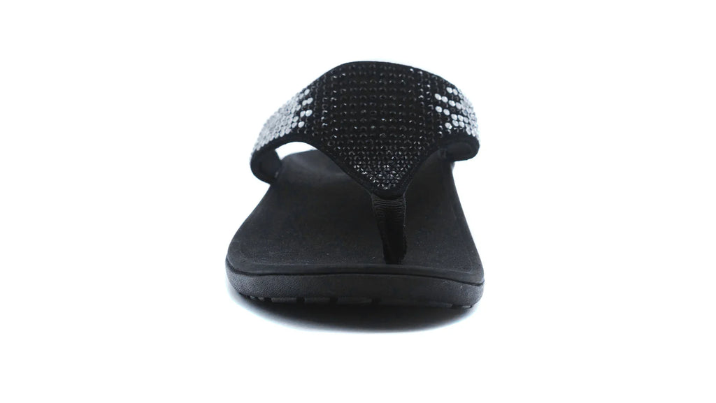 Alexa Orthotic Sandals - Black