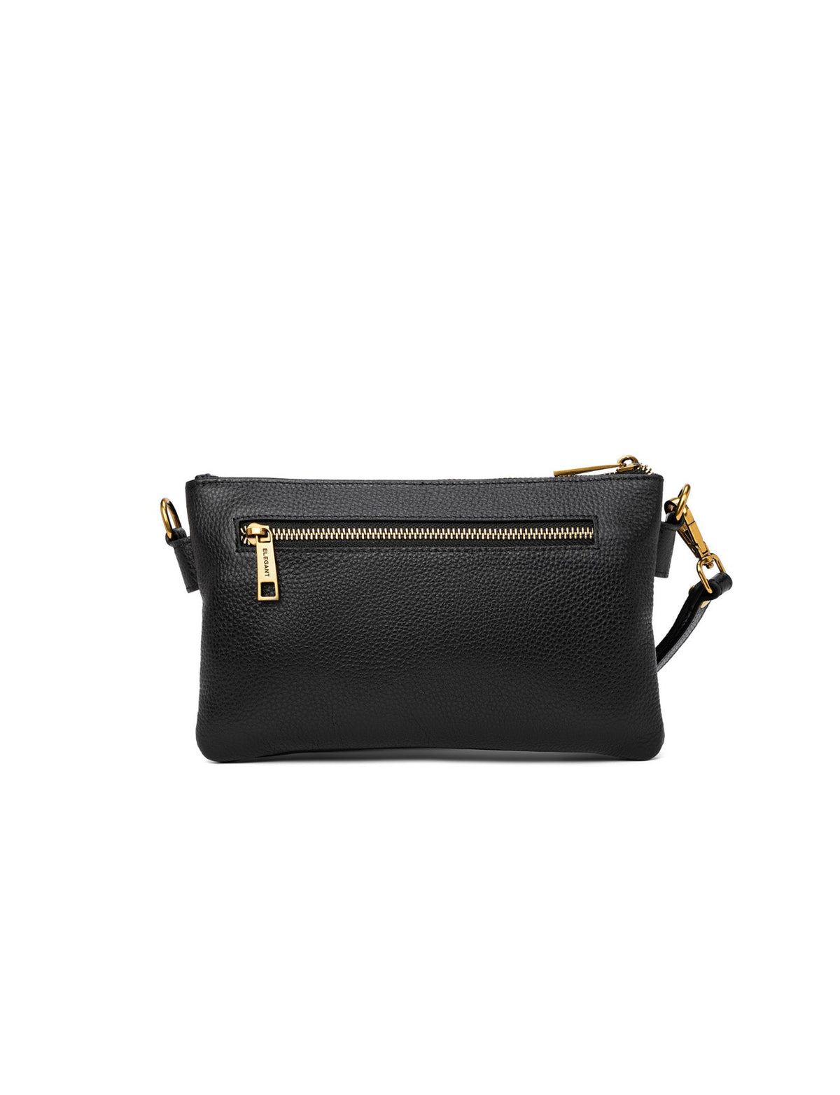 ABIGAIL SATCHEL CLUTCH - BLACK