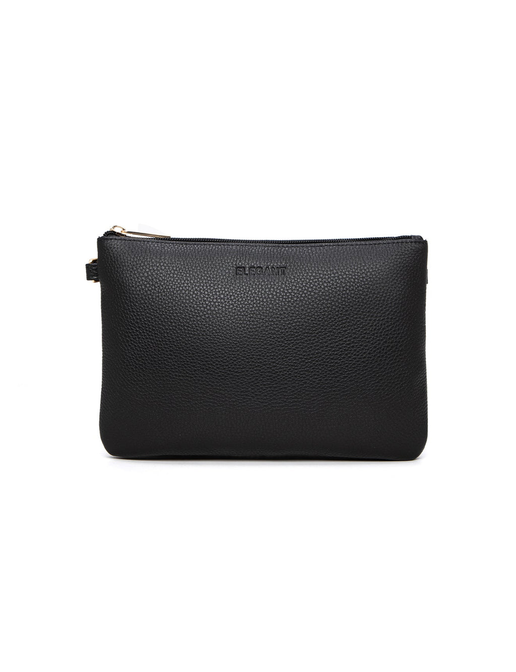 HOPE MULTI COMPARTMENT LEATHER XBODY BAG- E1-1010-BLK- NEW IN