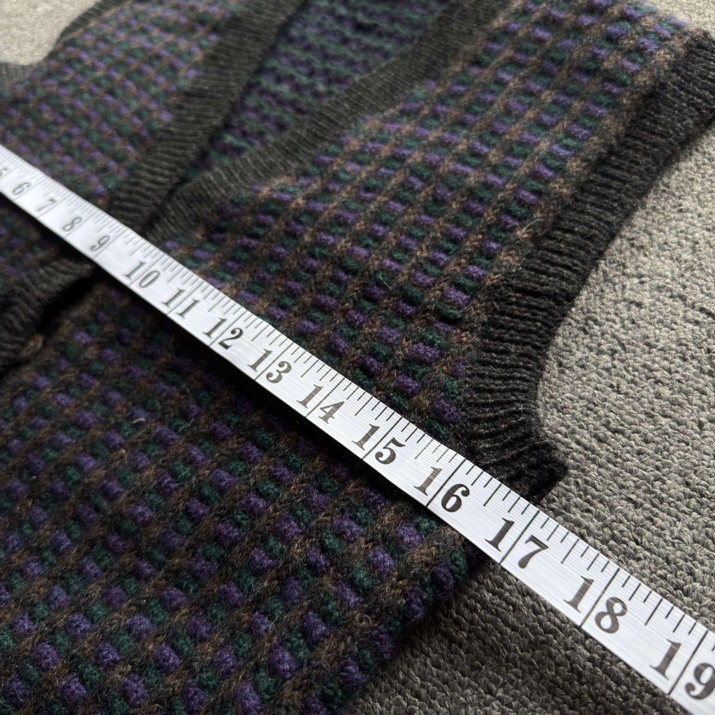 Vintage 90s Tricots St Raphael Wool Sweater Vest - S