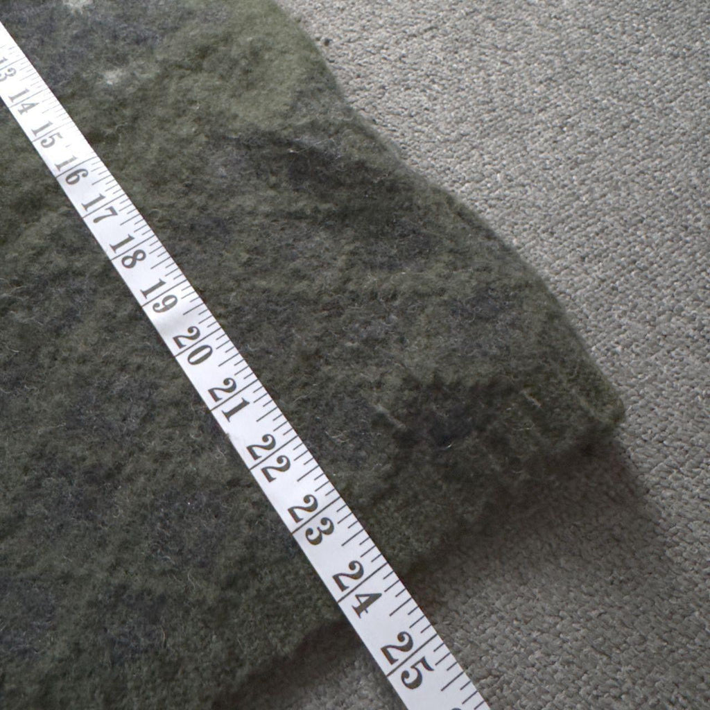 Vintage 90s Maurices Wool Sweater Size M Green and grey wool knit